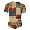 thumbnail image 5 of IROINNID T-Shirts for Big and Tall Men, Lightweight Thin Basic Botton Round Neck Summer Blouses for Men, 5 of 5