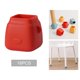 thumbnail image 5 of 16 Uds. de protectores de suelo de pata de silla de silicona pequeños, cubiertas de patas de silla gruesas, protectores de patas de silla para tocador cuadrado y rojo perfecl Cubierta de la pierna del piso, 5 of 8