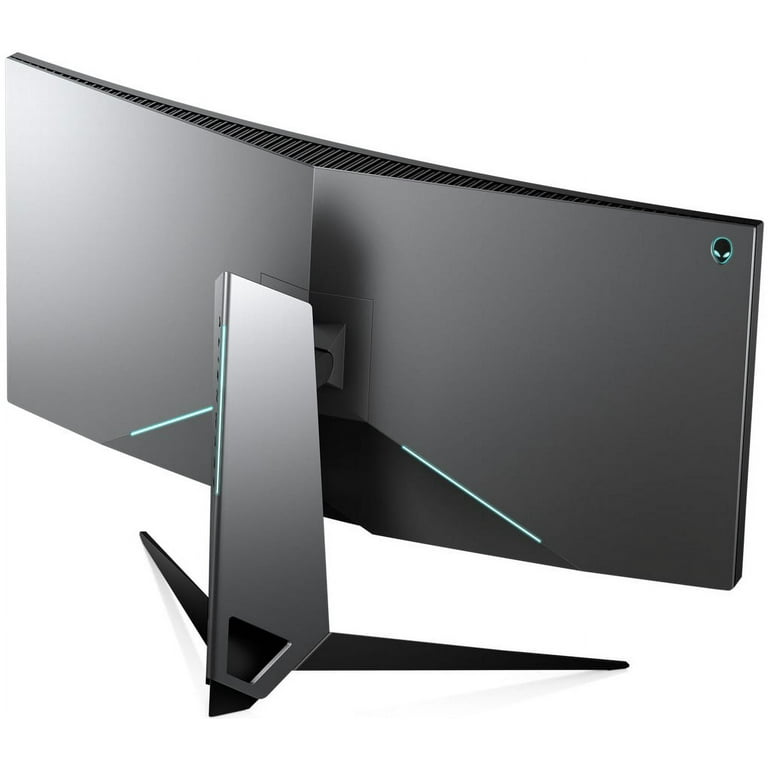 Alienware 120Hz UltraWide Gaming 34 Inch Curved Monitor with WQHD (3440 x  1440) Anti-Glare Display, 2ms Response Time, Nvidia G-Sync, Lunar Light 