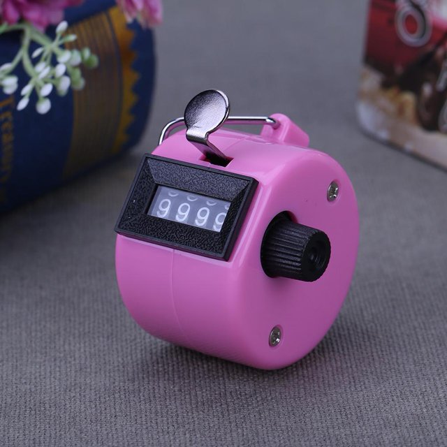 Contadores Contador de tracción mecánico portátil Accesorios de contador giratorio antideslizante Barbie Nuevos Originales