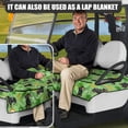 thumbnail image 5 of Whosucclay Dachshund Lucky Soft Golf Cart Seat Protector Thickened for EZGO Yamaha Club Car Icon, 4-Pocket Storage Golf Seat Cover, 5 of 7