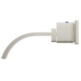 thumbnail image 3 of Novatto NBF-W02BN Dekker Two Handle Wall Mount Bathroom Faucet in Brushed Nickel, 3 of 4