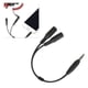 thumbnail image 4 of 3.5mm Stereo Jack Microphone Audio Cable Splitter Adapter For Phone Camera, 4 of 5