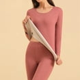 thumbnail image 7 of Silk Thermal Underwear Set Velvet Soft Autumn Winter Base Layer Two Piece Outfit for Women and Men, 7 of 7