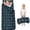 Robot and Robots Blue Pattern, variant on Robot and Gears Blue Pattern Teens Toddler Nap Mat with Pillow, Sleeping Mat Bag for Preschool Daycare 59"x22"