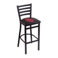 thumbnail image 4 of L004 Miami (FL) 30" Stationary Bar Stool with Black Wrinkle Finish, 4 of 7