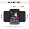 thumbnail image 6 of Chririnla Polyester Fabric Car Center Console Cover Soft Non-Slip Auto Arm Rest Cover for Truck, Frog Mushroom Pattern Auto Arm Rest Cover Pad, 6 of 6