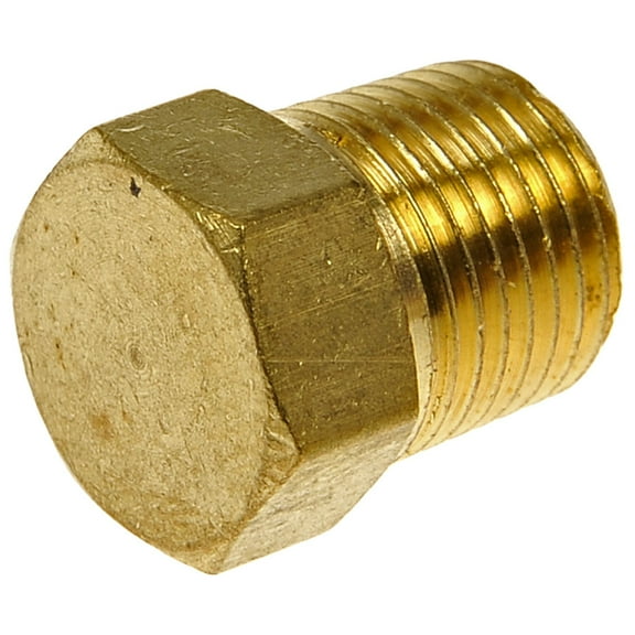 Dorman 785-420D Brass Pipe Plug - Hex Head - 1/8 In. MNPT