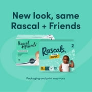 Rascals Premium Absorbent Baby Diapers Size 5, 64 Count