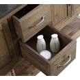thumbnail image 5 of Austin 72" Farmhouse Double Sink Bathroom Vanity Base Only - Solid Reclaimed Wood Construction, No Assembly Required, 5 of 6