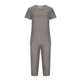 thumbnail image 3 of Solid Lounge Sets for Women Casual Baggy Yoga Sportswear Suit Comfy Lightweight Matching Pajamas Set Loungewear, 3 of 5