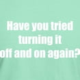 thumbnail image 3 of CafePress - Off And On Again Dark T Shirt - Men's Classic Graphic Cotton T-Shirt, 3 of 4