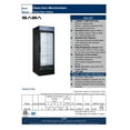 thumbnail image 6 of Heavy Duty Commercial 23 cu ft Glass (1 Door) Merchandiser Freezer with Swing Door, 6 of 6
