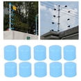thumbnail image 3 of 100PCS End , High Voltage Pulse Electronic Fence System, Tension Bar Rainproof , Terminal Bar Waterproof , Blue, For Electron Volt Fence, Protecting Against Rain And, 3 of 8