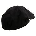 thumbnail image 3 of Big Size Woolen Melange Duckbill Ivy Hat - Black XL-2XL, 3 of 5