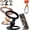 Gold&Black, variant on Double-Sided Magnetic Fidget Spinner Stand, 2-in-1 Magnetic Phone Stand & Fidget Spinner Combo, 360° Spin Foldable Magnetized Phone Mount – for All Phone (Gold,1PC)
