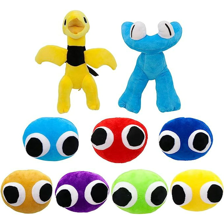 Yellow x Cyan Rainbow-Friends Chapter 2 Plush Toys Cyan Rainbow-Friends  Plushie Doll for Kids Teens Boy and Girl Birthday Gifts : : Toys &  Games