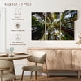 thumbnail image 4 of Elephant Stock Muir Wood California Redwoods Wall Art - Horizontal Multi Panel Canvas - Living Room Wall Decor - Floral And Botanical Multi Panel - Gray And Beige Decor - 50" x 32", 4 of 4