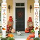 thumbnail image 2 of Decoraciones De Acción De Gracias De Dazonge Para El Hogar | Pancartas De Porche Happy Fall & Give Thanks Para Decoraciones De Acción De Gracias De Otoño En Interiores Y Exteriores | Decoración Del Po, 2 of 5