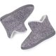 thumbnail image 5 of Pantuflas cálidas para mujer, de felpa esponjosa, para interiores y exteriores, cómodas zapatillas de casa para invierno, 5 of 5