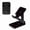 Purple Tone Hearts Pattern, variant on WIRESTER Black Foldable Phone Stand for Desk, Adjustable Portable Cell Phone Holder for iPhone 17, 16, 15, 14 and Android Smartphones - Mosaic Mermaid Scale