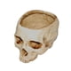 thumbnail image 3 of Resina Cráneo Bar Prop Flor Contenedor Jardín Bonsai Pot 2pcs, 3 of 9