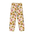 thumbnail image 5 of Goofa Hamburger Pizza Coke Printed Soft Pajama Pants for Men, Wide Leg Comfy Casual Lounge Yoga Pants-XX-Large, 5 of 9