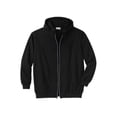 thumbnail image 5 of Kingsize Men's Big & Tall Fleece Zip-front Hoodie Jacket, 5 of 6