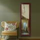 thumbnail image 5 of Costway Armario de Joyas Montado Pared Espejo Joyero Colgado Puerta con Luces LED Café, 5 of 10