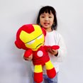 thumbnail image 3 of Muñeco de peluche de Iron Man, Spiderman, Capitán América, 45cm, decoración del hogar, cama, sofá, almohada, regalo para niños, 3 of 5