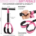 thumbnail image 2 of Upgraded Pedal Resistance Band with Handle,Multifuction Fitness Bands for Full Body Training,Core,ABS,Legs,Glutes,Arms,Pilates,Yoga,Physical Therapy,Strength,Sit Up Equipment for Home Workout, 2 of 8