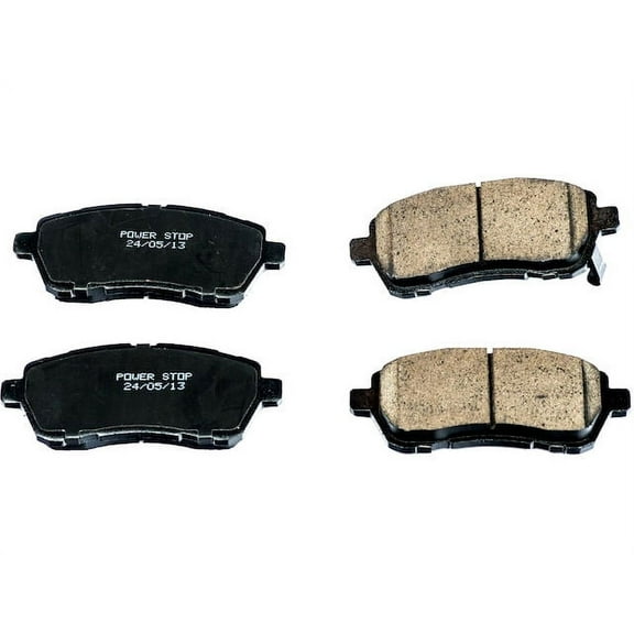 Front Brake Pad Set - Compatible with 2011 - 2014 Mazda 2 2012 2013