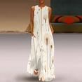 thumbnail image 2 of Dandelions Flying Long Dress Bridesmaid Dress Woman Dress Women Summer, 2 of 7