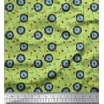 thumbnail image 1 of Soimoi Polyester Crepe Fabric Dart Board Sports Print Fabric by The Yard 52 Inch Wide, 1 of 3