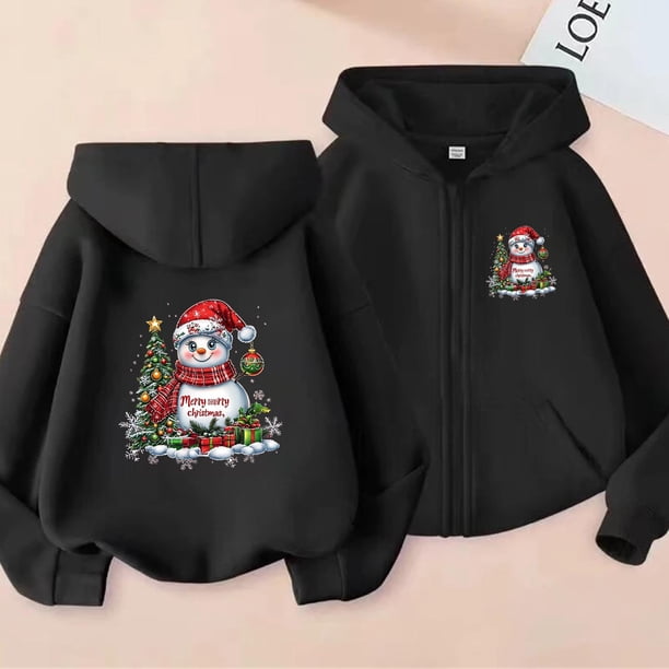 Sudadera con capucha y manga larga para niños y niñas, estilo informal, deportivo, con estampado degradado, cuello redondo, poliéster