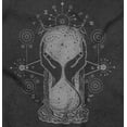 thumbnail image 2 of Hourglass Hands Crystal Ball Celestial Womens Slim Fit Graphic Tee Brisco Brands S, 2 of 4