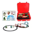 thumbnail image 2 of Model Train Set Locomotive Engine Electric Train Toys for Family Children, 2 of 8