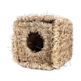 thumbnail image 2 of Jaula tejida para animales pequeños, juguetes para masticar anidados, colchoneta plegable para esconderse, cama nido, para conejos, animales, 2 of 9