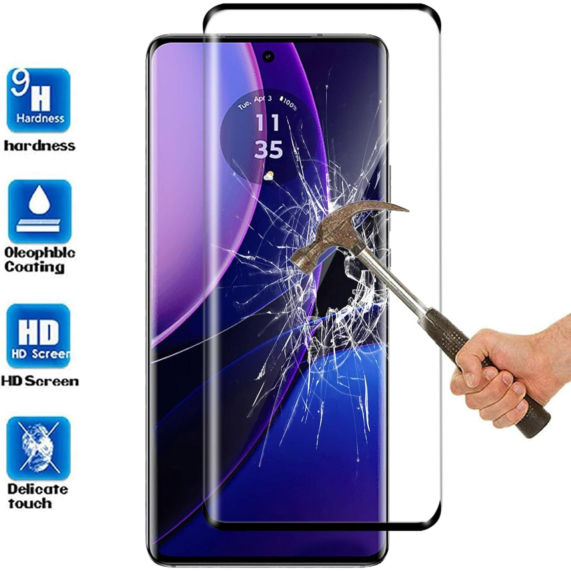 PST] Motorola Moto Edge (2023) Full Cover Screen Protector, Full