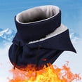 thumbnail image 3 of YAOBAMM Bike Warm Winter Sports Hat Autumn Winter Fleece Lining Balaclava Hat Outdoor Riding Full Face Guard Windproof Adjustable Drawstring Ski Cap, 3 of 6