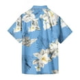 thumbnail image 5 of Yiaimeir Men's Vintage Hawaiian Shirt Short Sleeve Summer Beach Shirt Men Clothing,Size M-4XL, 5 of 5