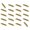 Creamy yellow, variant on CIYISON 20Pcs Simulation Grub Soft Baits Maggot Fishing Lures For Various Water