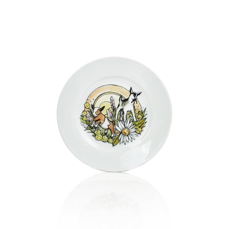 Everything Kitchens 7.5" Side Plate | Caprine Caper Baby Goat