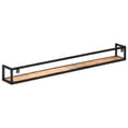 thumbnail image 3 of vidaXL Wall Shelves 2 pcs 160 cm Rough Mango Wood, 3 of 5