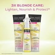 John Frieda Go Blonder Lightening Hairspray, Paraben Free, Blonde Styling Tone Enhancer, 3.5 fl oz