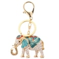 thumbnail image 1 of 1pc Adorable elefante diseño llavero moda coche bolsa colgante regalo llavero, 1 of 7