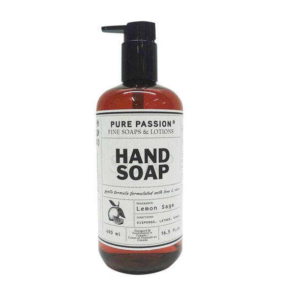 Pure Passion Lemon Citrus Hand Soap