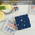 thumbnail image 5 of Thirstystone Star Spangled 4-Pack Assorted Tumbled Tile Coasters, 5 of 7