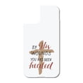 thumbnail image 3 of DistinctInk Custom SKIN / DECAL compatible with OtterBox Defender for iPhone 11 (6.1" Screen) - By His Wounds You Has Been Healed - Cross, 3 of 5