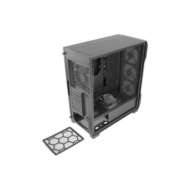 Antec DF600 FLUX ATX Gaming Case with 5 Fans, ARGB